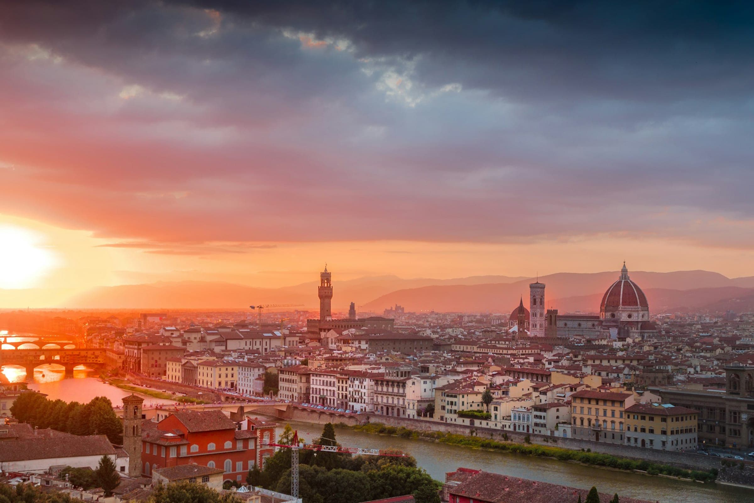 Vista panoramica di Firenze